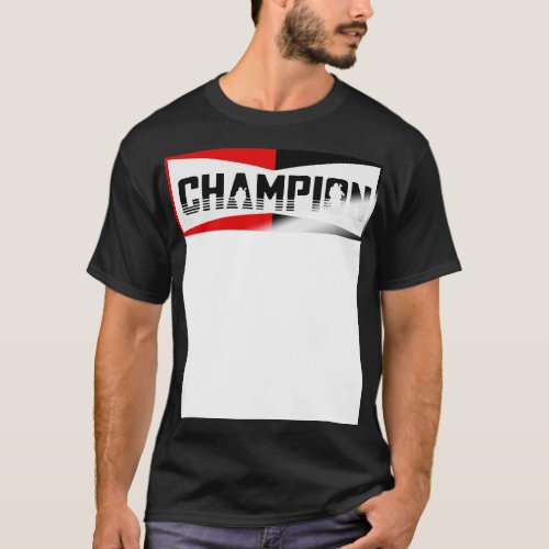 Champion Brad Pit T_Shirt
