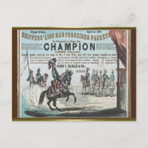 Champion Clipper Sailing Postcard