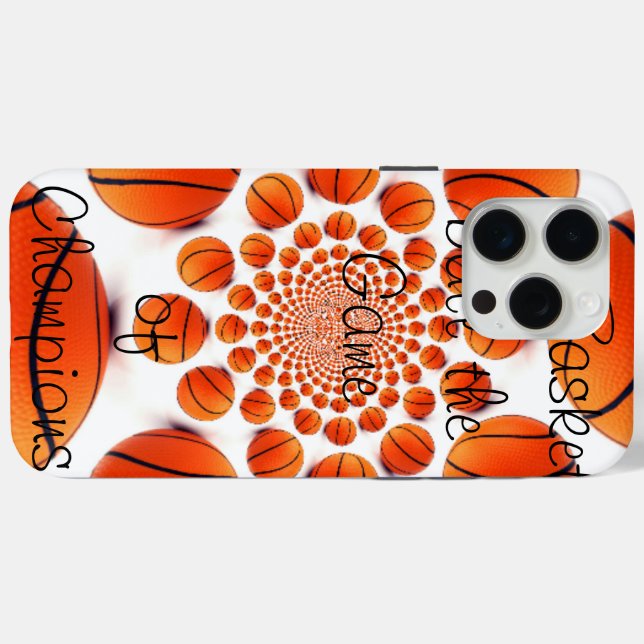 Champion Court Vision:  Basketball Game of Champs Case-Mate iPhone Case (Back (Horizontal))