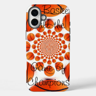 Champion Court Vision: Basketball Game of Champs iPhone 16 Plus Case