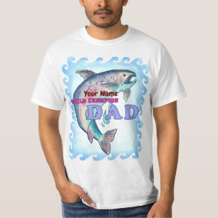 Champion custom Fishing Dad T-Shirt