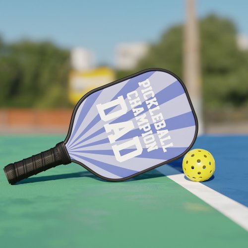 Champion Dad Blue Pickleball Paddle