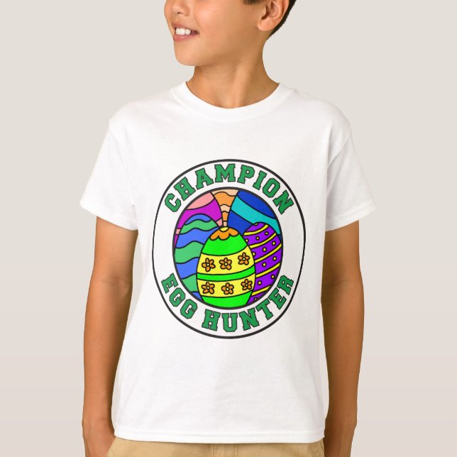 Champion Egg Hunter T-Shirt (Front)