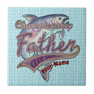 Champion Fishing Dad tile