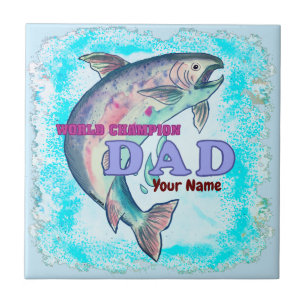 Champion Fishing Dad tile