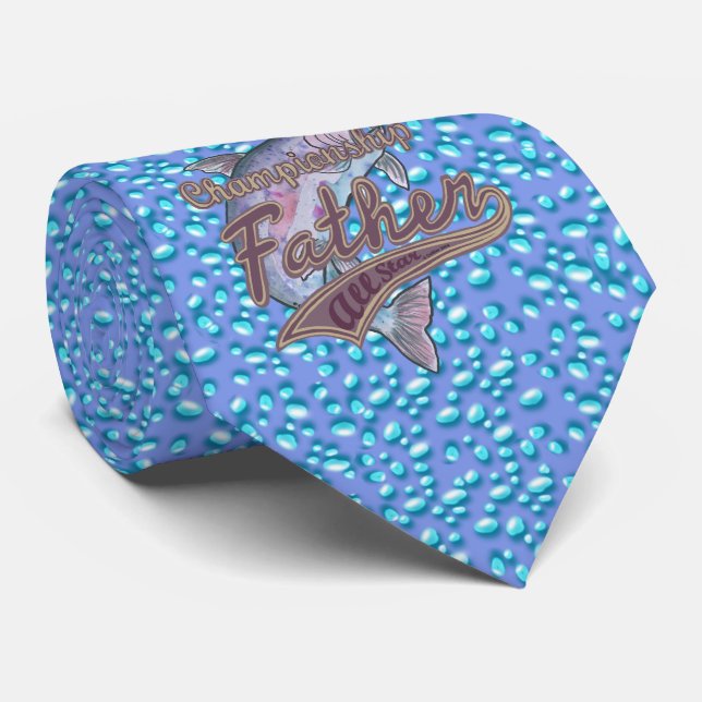 Champion Fishing Father Neck Tie (Rolled)