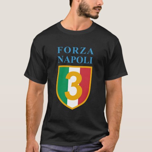 Champion Forza Napoli 3 Talit Ultras Curva A T_Shirt