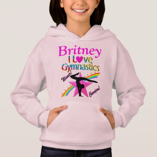 CHAMPION GYMNAST PERSONALIZED HOODIE