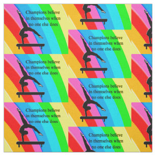CHAMPION GYMNASTICS GIRL FABRIC