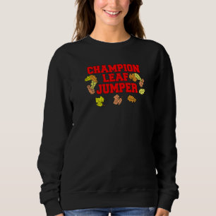 Champion Leaf Jumper Leaves Autumn Season Sweatshirt
