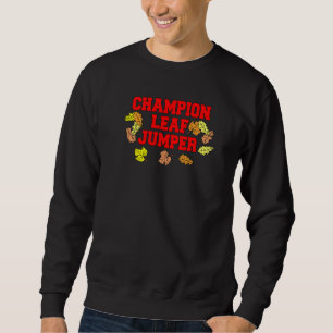 Champion Leaf Jumper Leaves Autumn Season Sweatshirt
