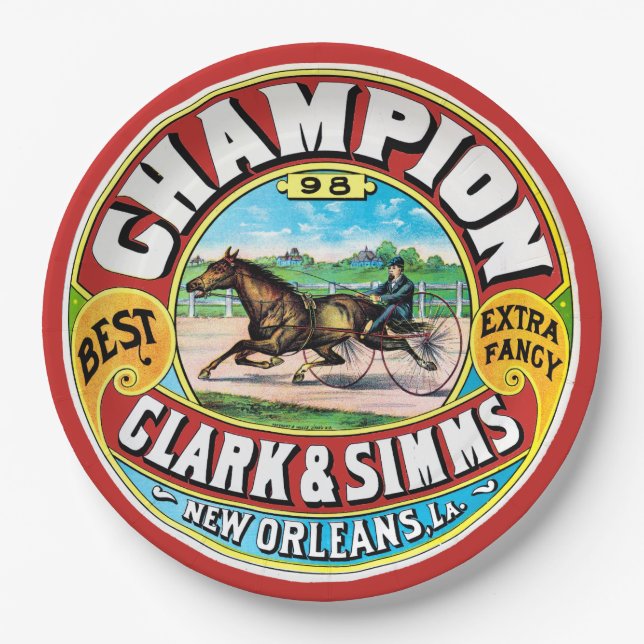 Champion Paper Plates (Front)