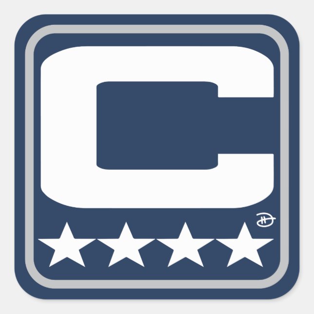 Champion Patch - DAL Navy Sticker (Front)