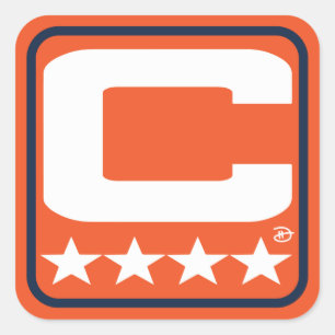 Champion Patch - DEN Orange Sticker