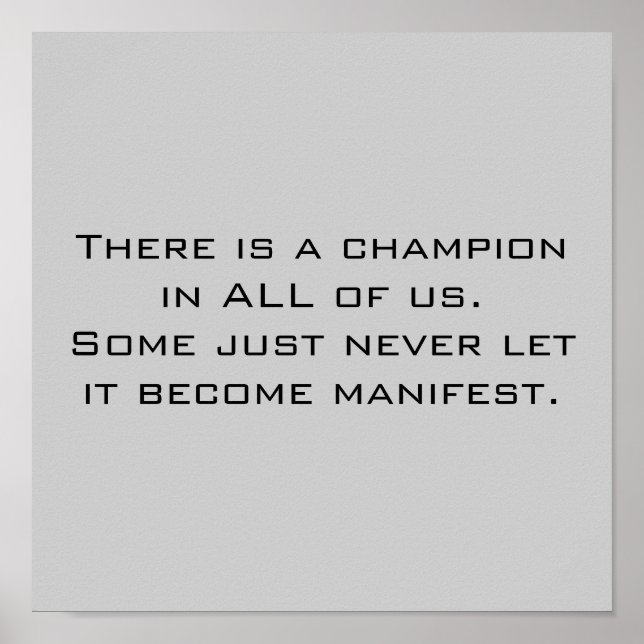 champion poster (Front)