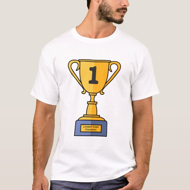 Champion’s Trophy T-Shirt – Embrace the Win (Front)
