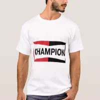 Champion spark store plug tee shirt