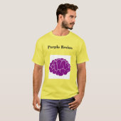 Champion T-Shirt Purple Brains (Front Full)
