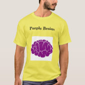Champion T-Shirt Purple Brains (Front)