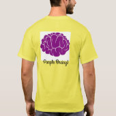 Champion T-Shirt Purple Brains (Back)