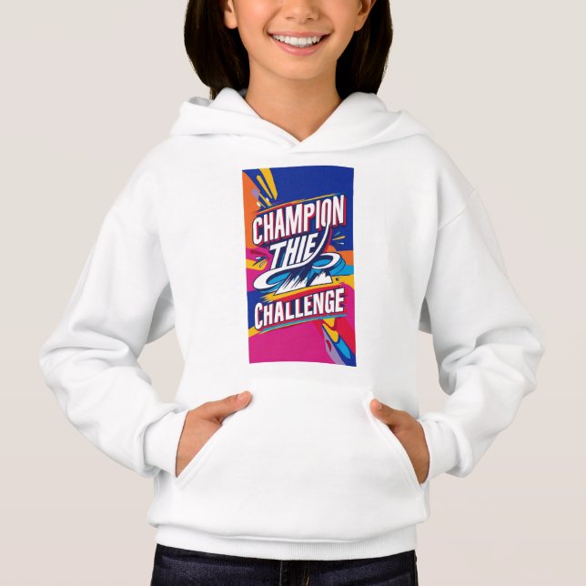 CHAMPION THE CHALLENGE HOODIE (Front)