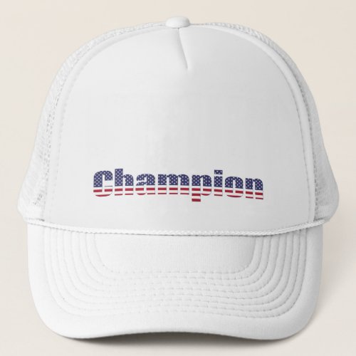 champion usa trucker hat