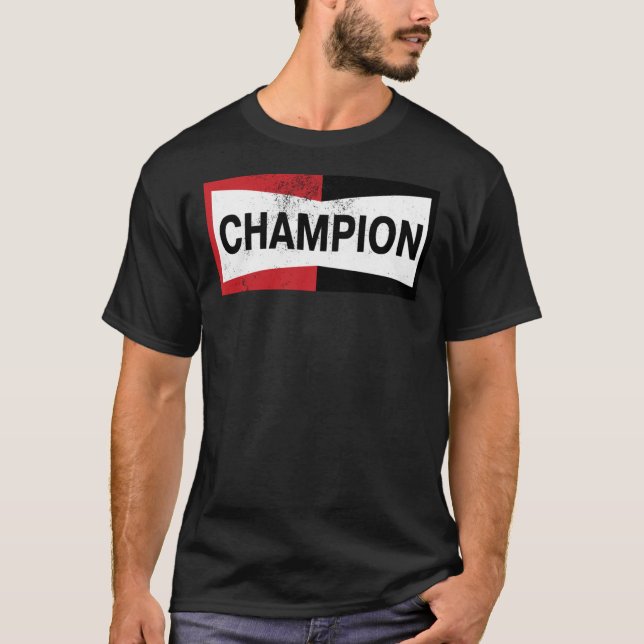 Champion Vintage Logo Classic T-Shirt (Front)