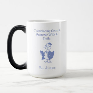 Championing Correct Grammar With A Smile Design Color Morph Mug