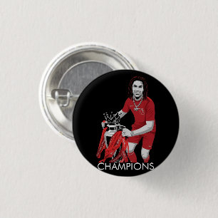 Champions of England Arteta Arsenal Button