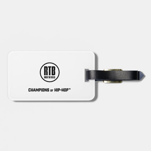 CHAMPIONS OF HIP-HOP Luggage Tag (Back Horizontal)