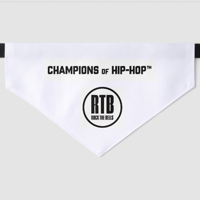 CHAMPIONS OF HIP-HOP Pet Bandana Collar (Front)