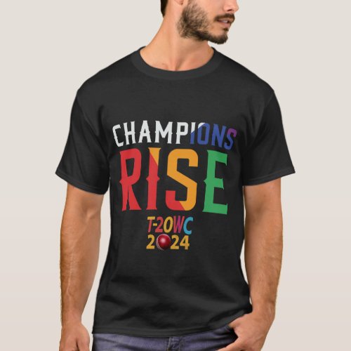 Champions Rise design mens  T_Shirt