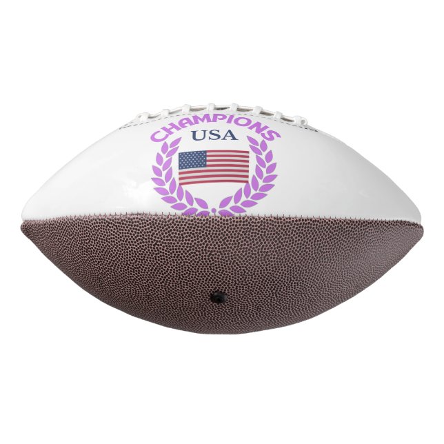 Champions USA Flag Official Football | Premium (Rotated 270)