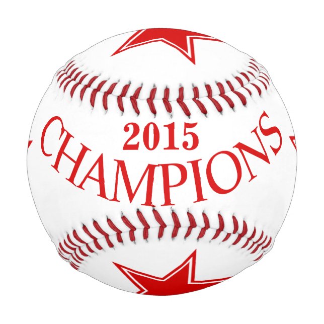 Championship Allstars Personalized Keepsake Baseball (Back)