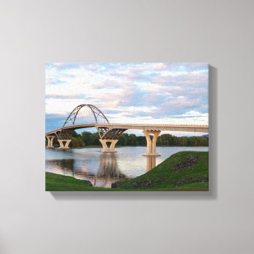 Champlain Bridge Canvas Print