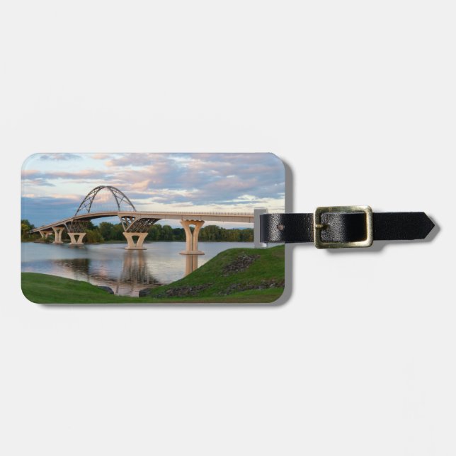 Champlain Bridge Luggage Tag (Front Horizontal)