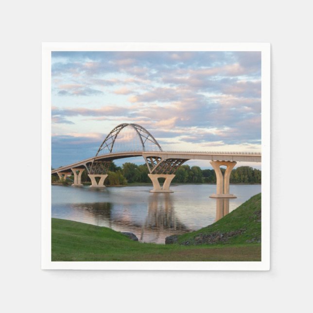 Champlain Bridge Napkins (Front)