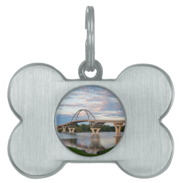 Champlain Bridge Pet ID Tag (Front)