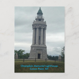 Champlain Memorial Lighthouse Postcard