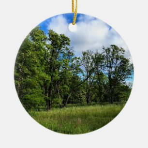 Champoeg State Park, Oregon Ceramic Ornament