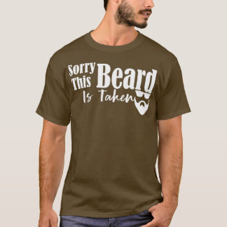 CHAMPRINT Sorry This Beard is Taken Funny Country  T-Shirt
