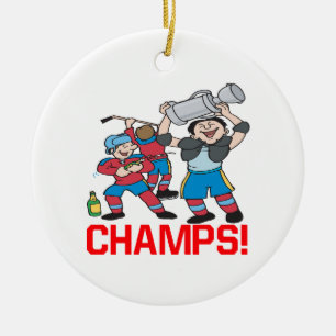Champs Ceramic Ornament