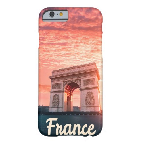 Champs_lyses France Paris Barely There iPhone 6 Case