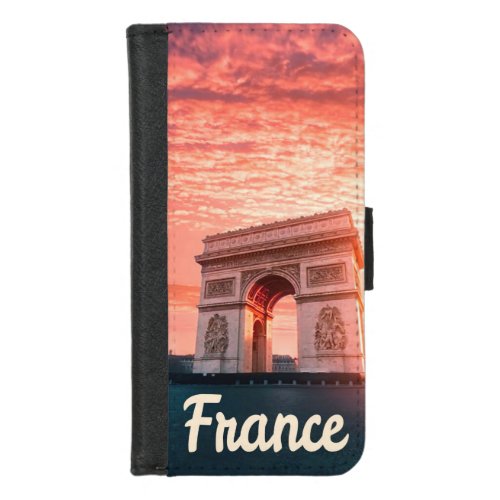 Champs_lyses France Paris iPhone 87 Wallet Case