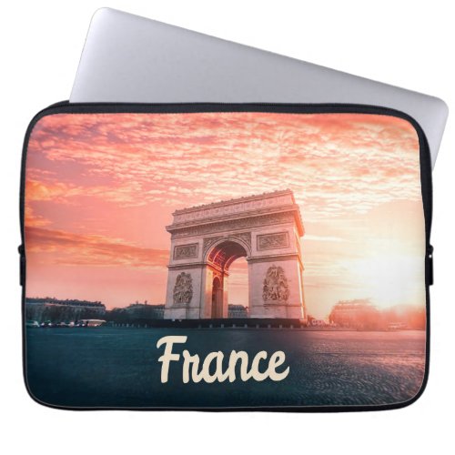 Champs_lyses France Paris Laptop Sleeve