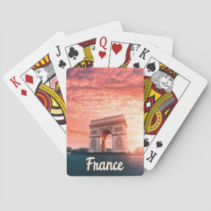 Champs-Élysées France Paris Poker Cards