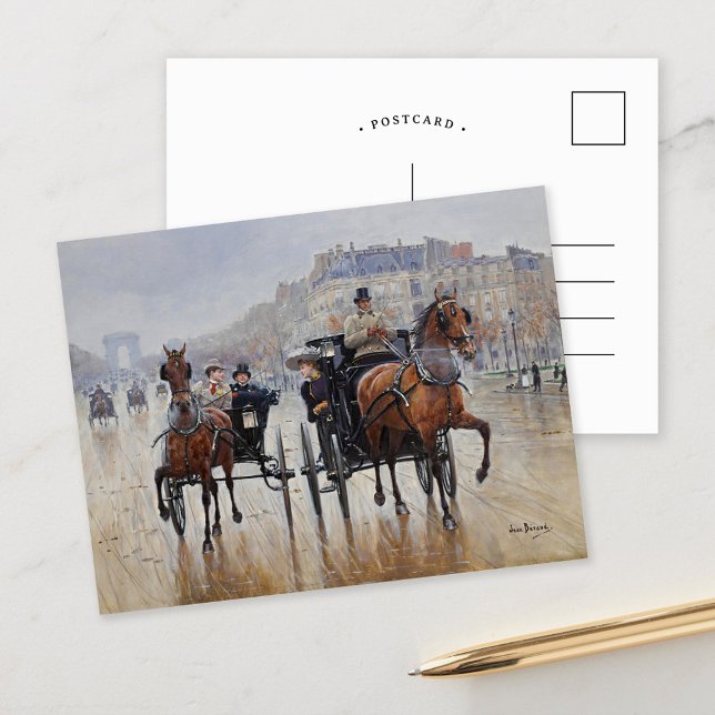 Champs-Élysées | Jean Béraud Postcard (Creator Uploaded)