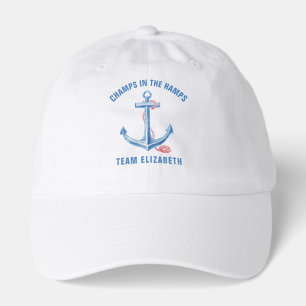 Champs in the Hamps Coastal Bachelorette Hat