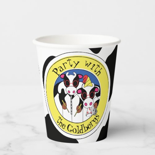 Chamukah Moosicians 8 oz Paper Cups