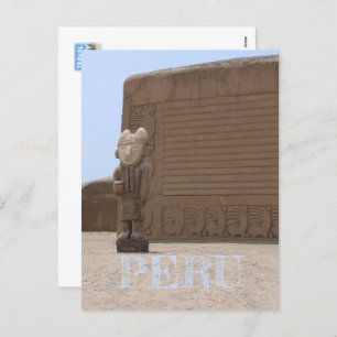 Chan Chan Historic Site, Peru Holiday Postcard
